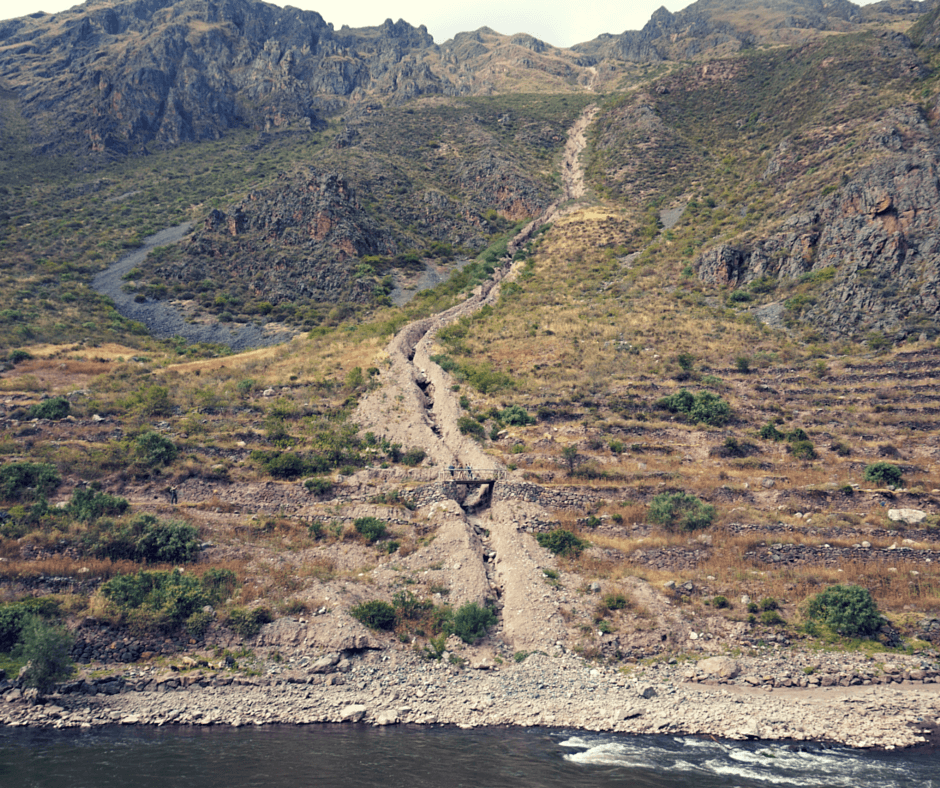Views from the train heading to Machu Picchu