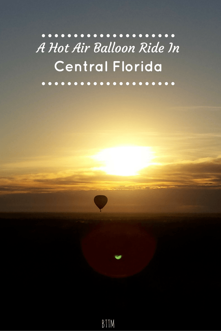 Buddy The Traveling Monkey Hot Air Balloon Ride Central Florida