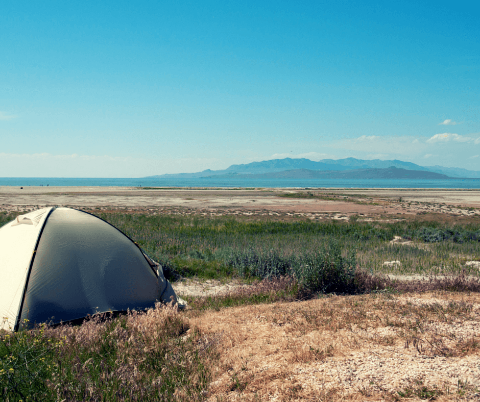Camping Great Salt Lake