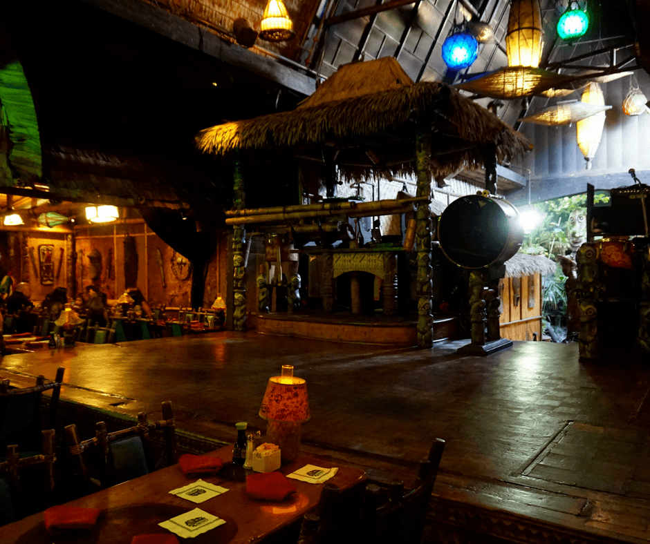 inside Mai-Kai Restaurant