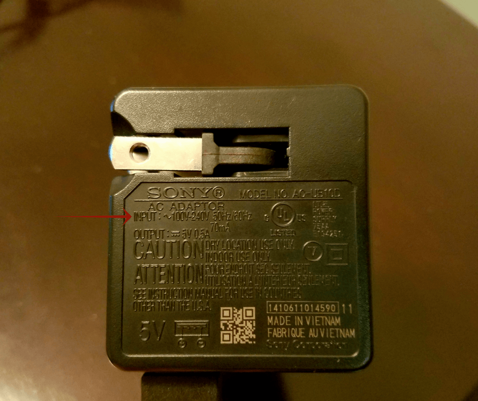 sony camera charger