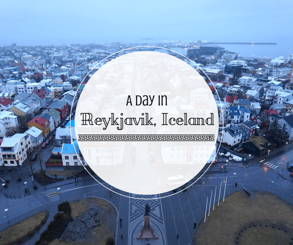 View of Reykjavik from church