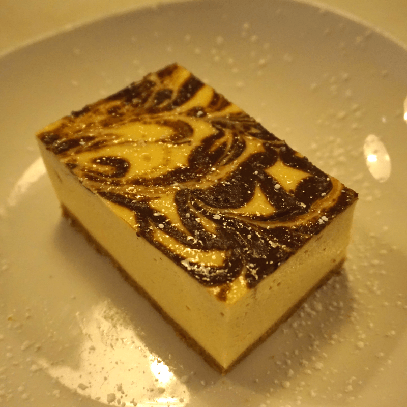 Chocolate Marble Cheesecake at Roca