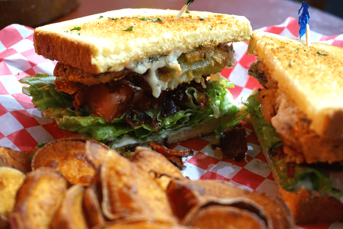 Fried Green Tomato BLT from The Tomato Place in Vicksburg MS