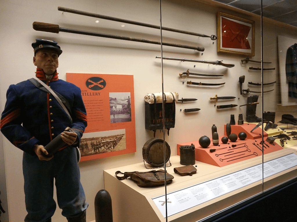 The national civil war museum has over 4,400 artifacts