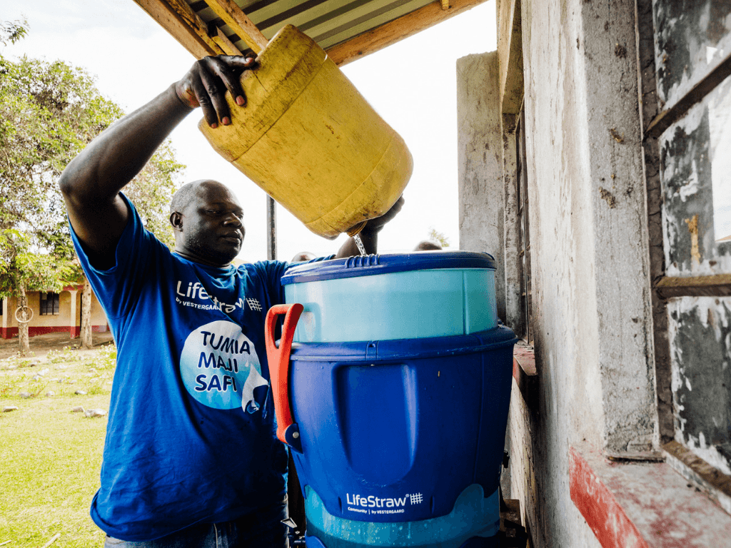 LifeStraw travels all over the world to provide communities with safe drinking water