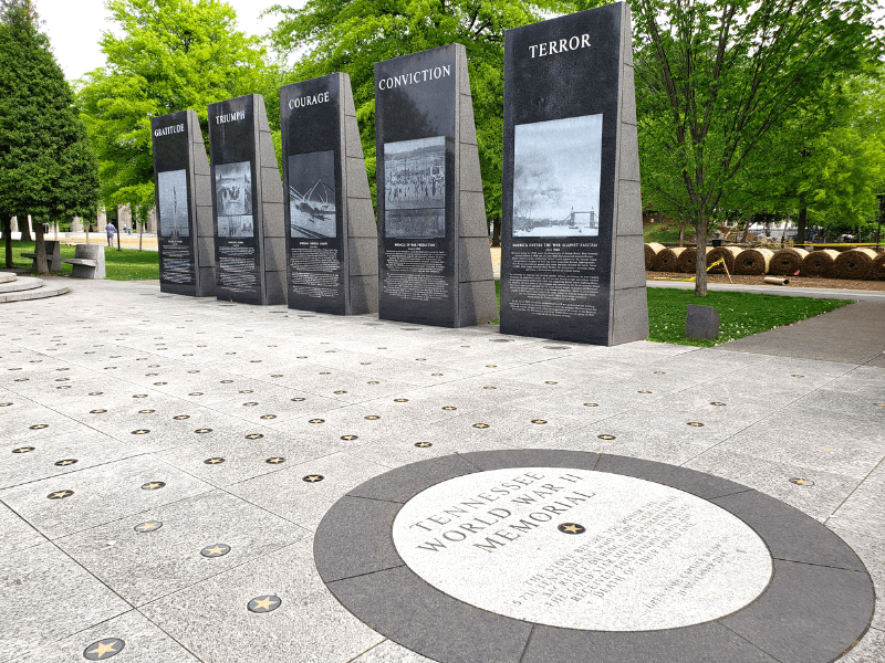 World War II Memorial in Nashville
