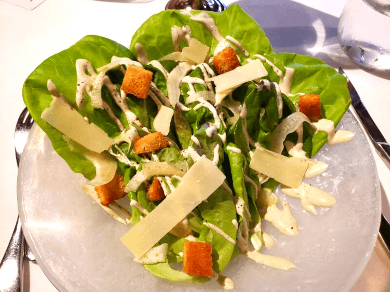 Gem Lettuce Salad from Cotton Row, one of the best Huntsville restaurants
