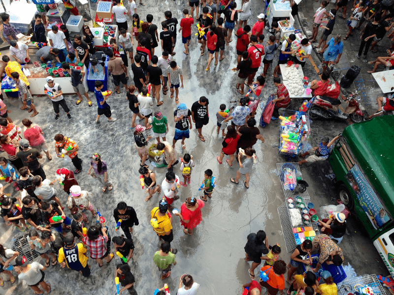 Songkran celebrations are a way to embrace Thai culture