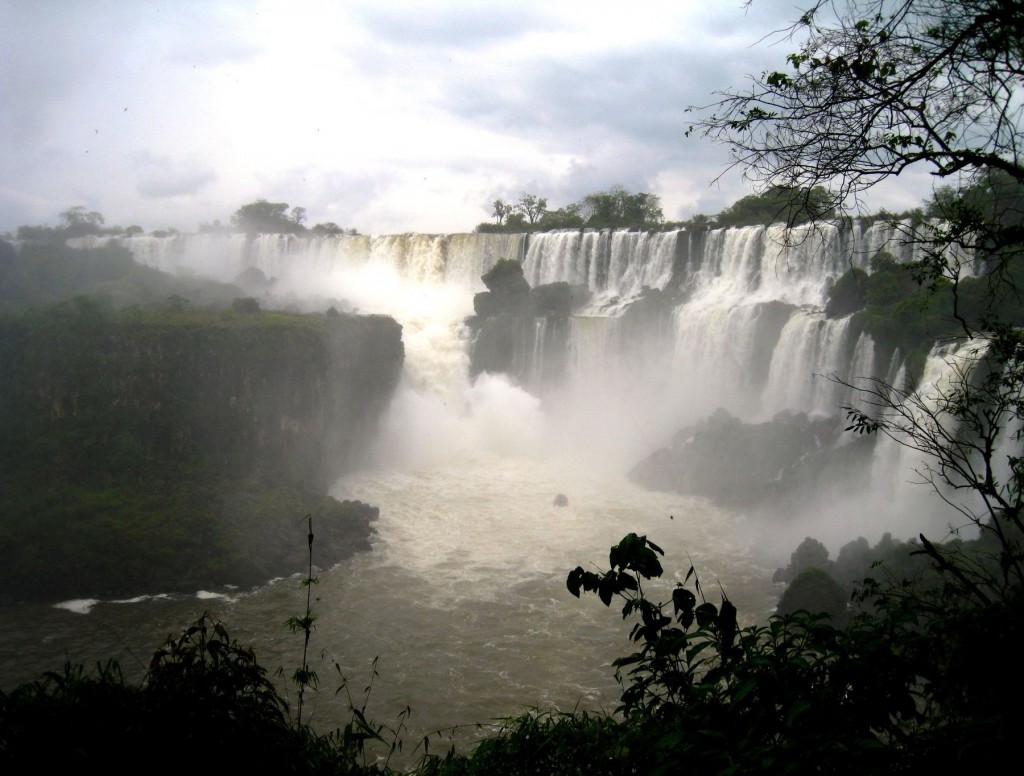 Just some of the 275 waterfalls in Iguazu