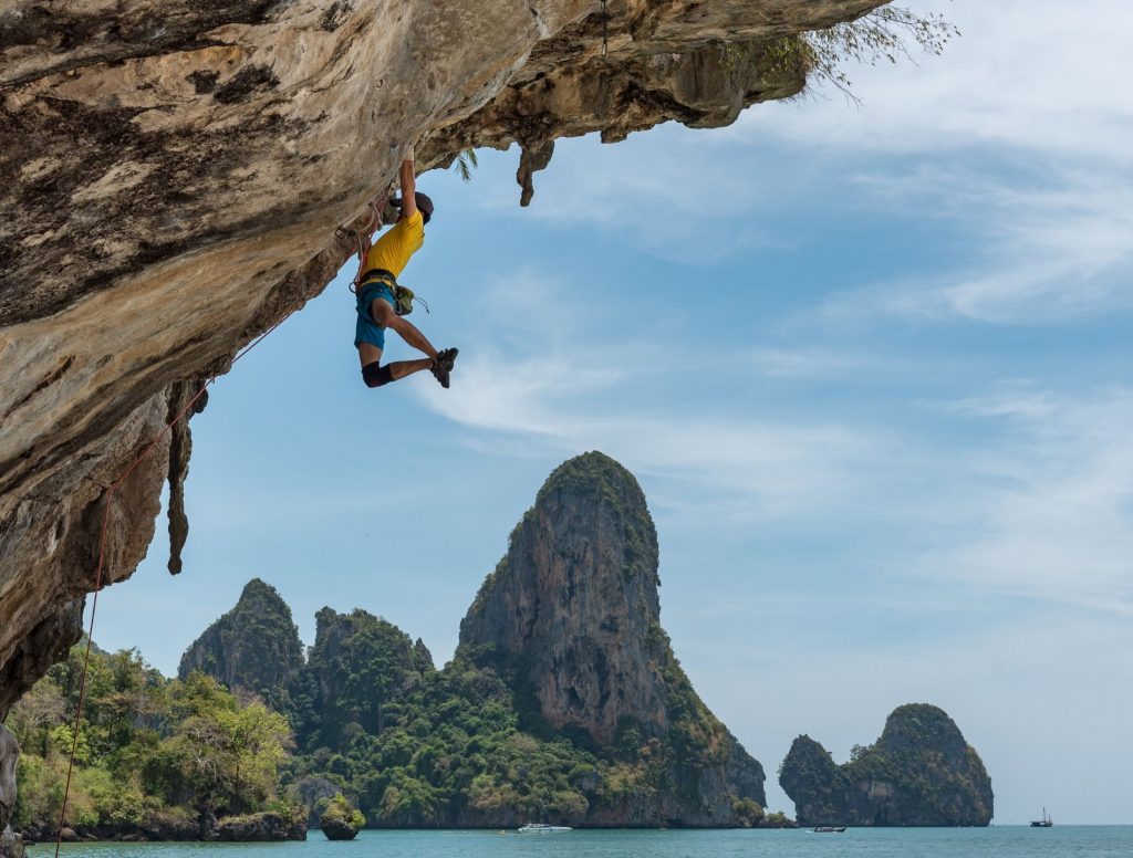 Rock climbing is an important aspect of Thailand's sports culture