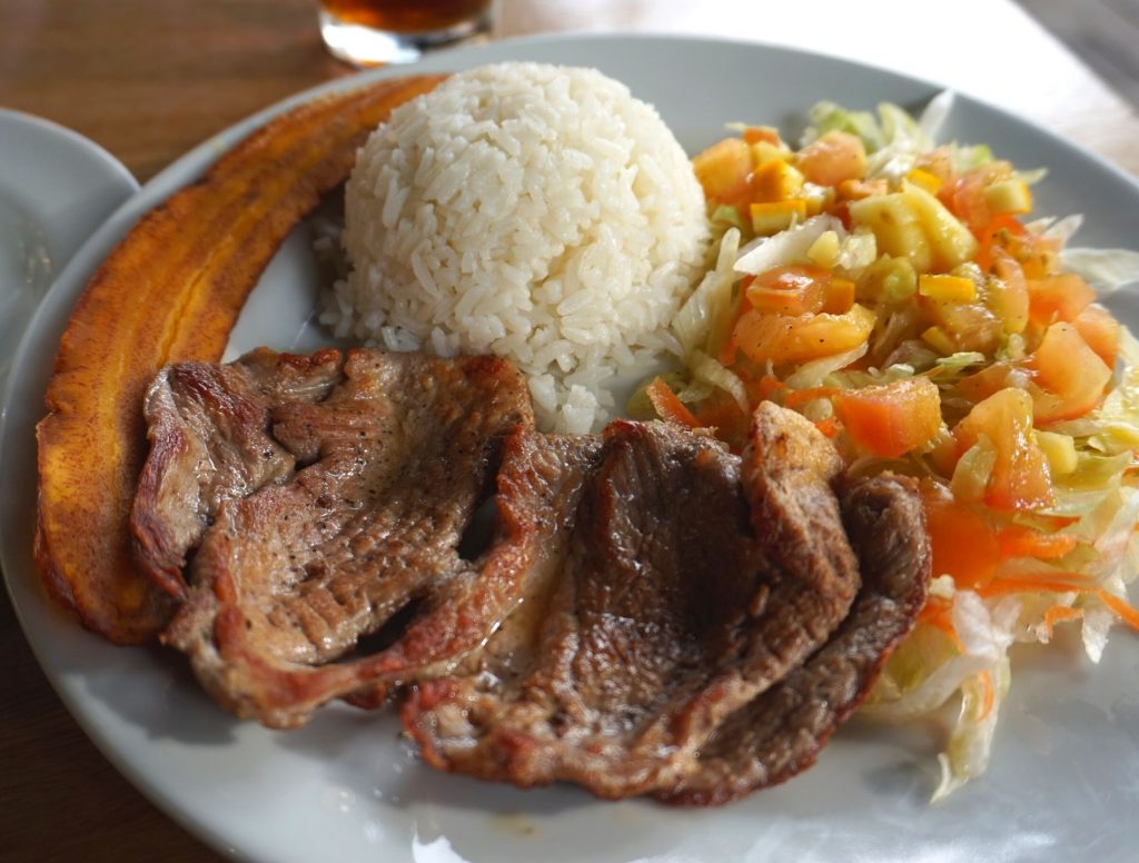This big lunch in Medellin cost only a few dollars
