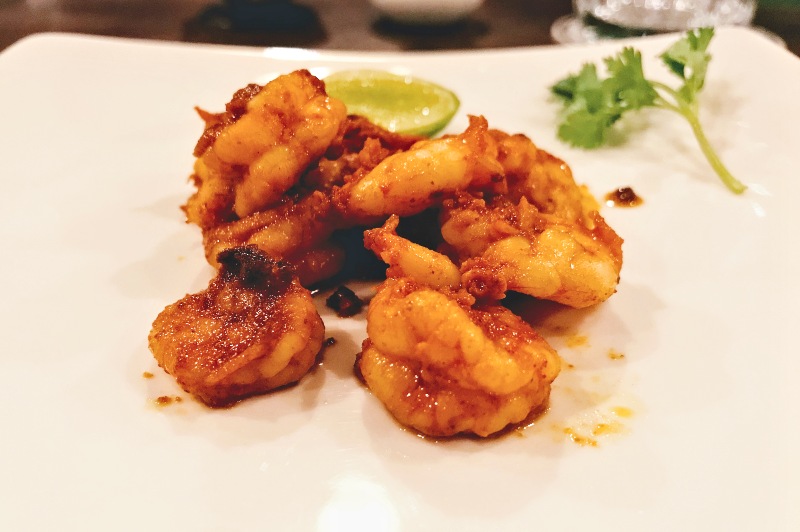 Shrimp from Big Fin Seafood Kitchen in Orlando, one of the best seafood restaurants in Florida