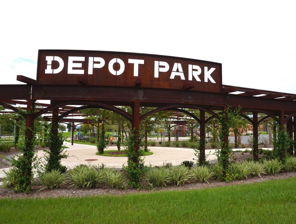 Depot Park in Gainesville FL
