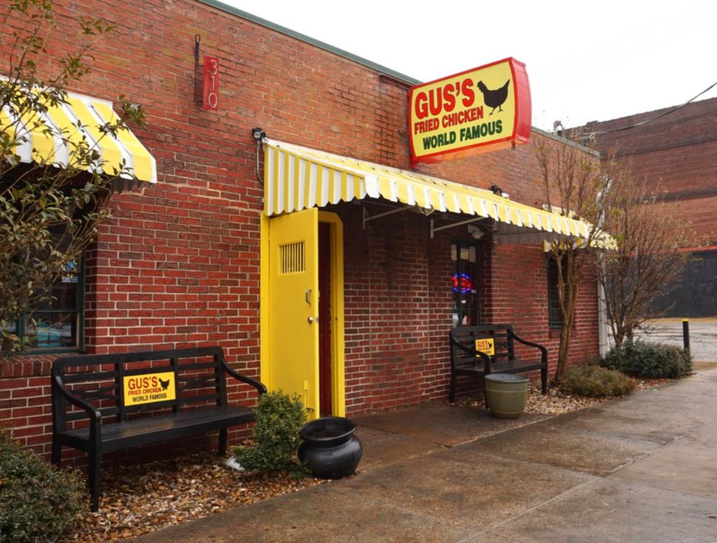If you're visiting Memphis for the first time, stop by Gus's World Famous Fried Chicken