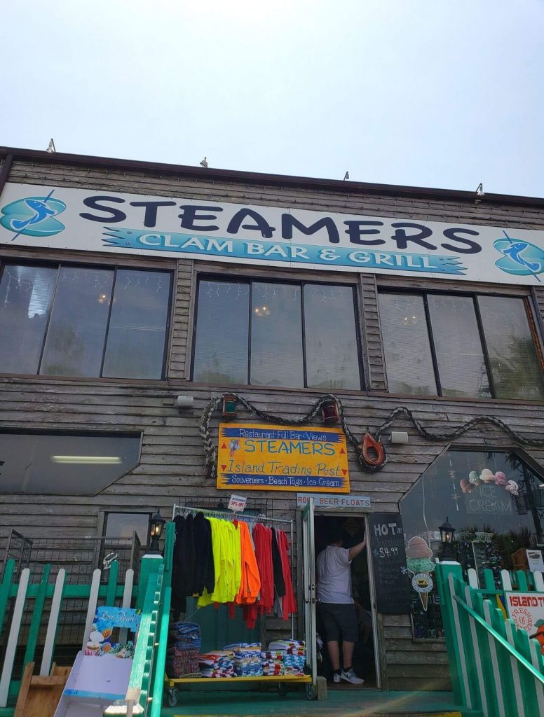 Steamers on Dock Street in Cedar Key