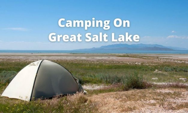 Camping On Great Salt Lake