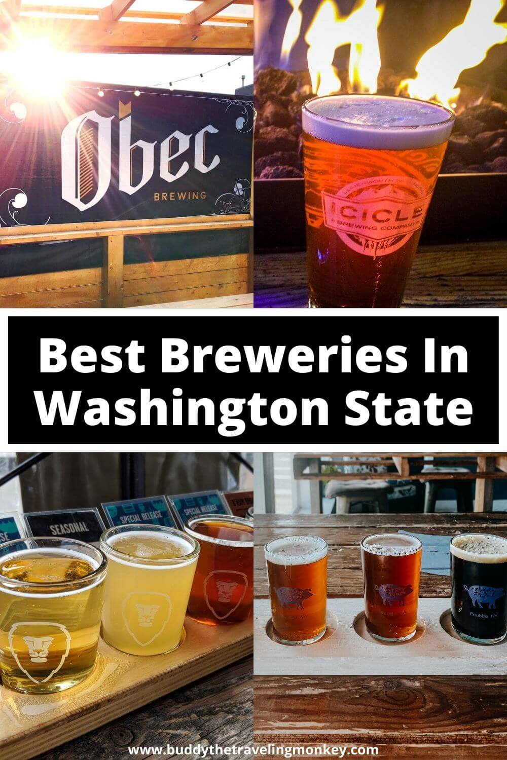 Best Breweries In Washington State Buddy The Traveling Monkey
