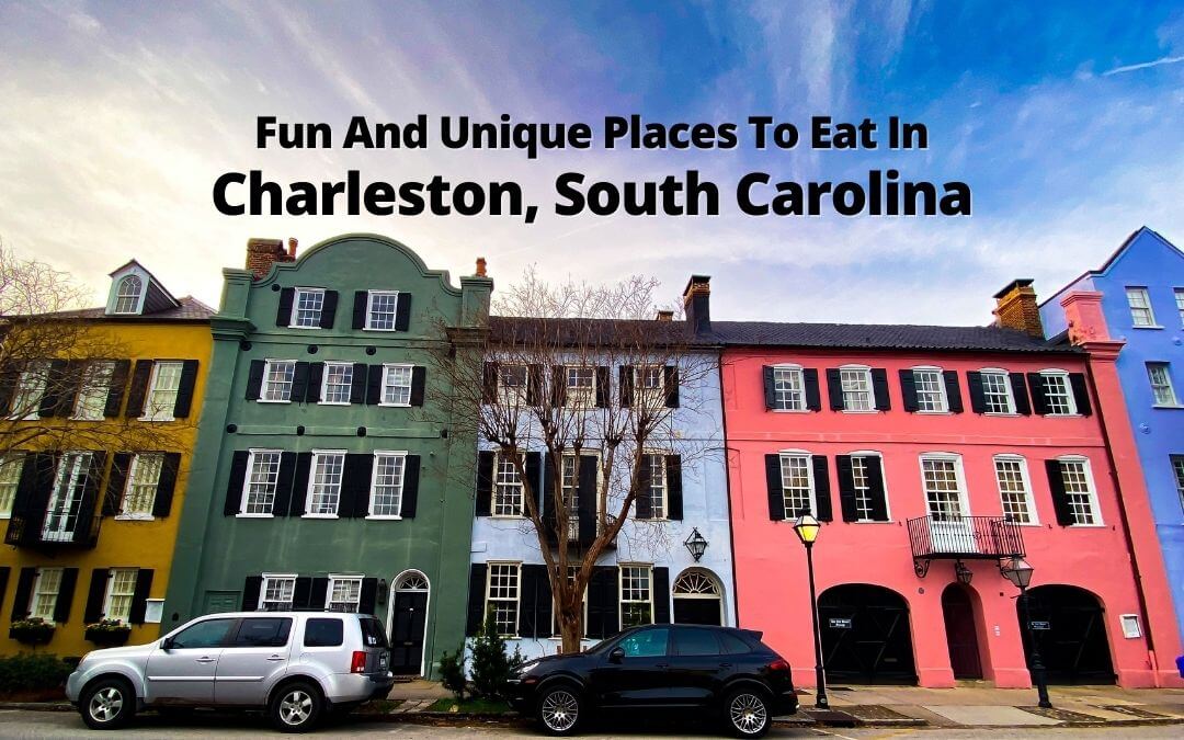 Searching for fun places to eat in Charleston, South Carolina? We highlight 4 unique and delicious restaurants that will have you drooling!