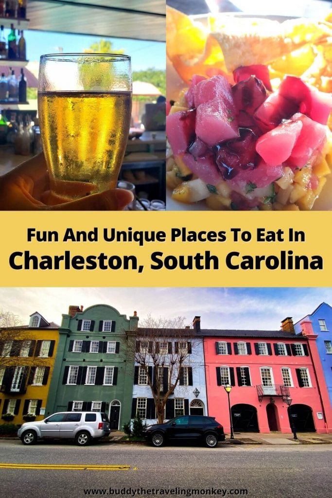 Searching for fun places to eat in Charleston, South Carolina? We highlight 4 unique and delicious restaurants that will have you drooling!