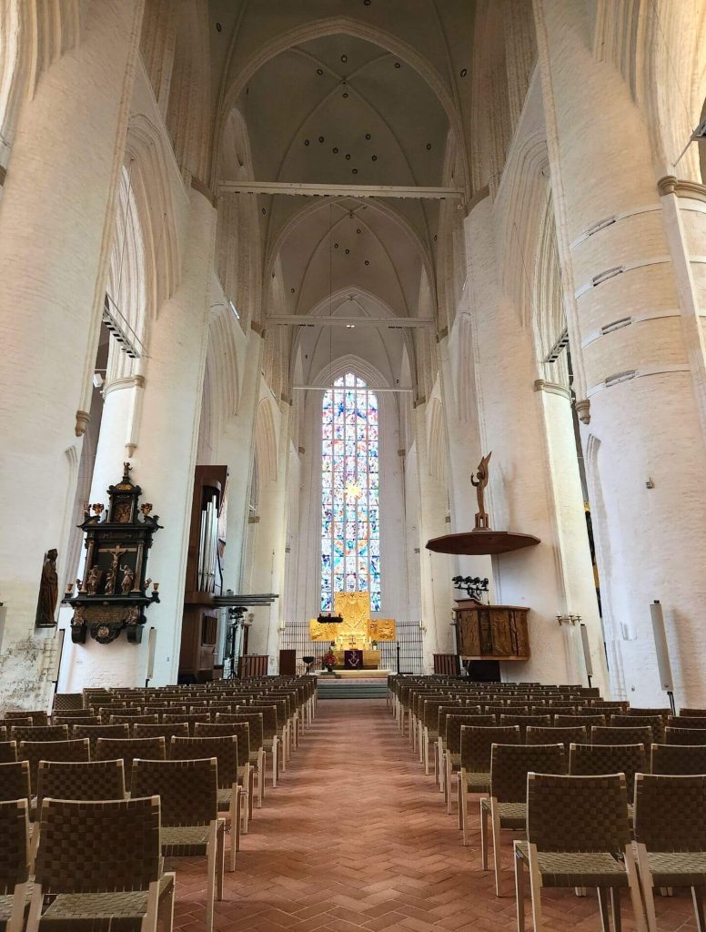 Inside St. Catherine’s Church, one of the best churches in Hamburg
