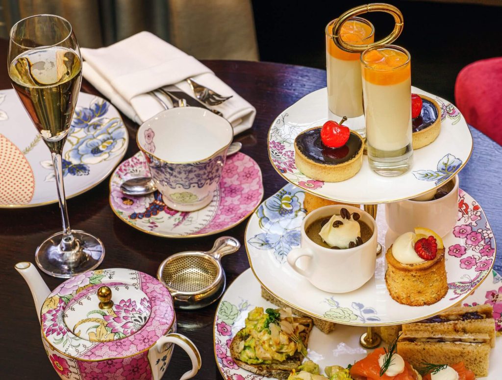 A traditional English afternoon tea